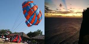 Bali Water Sports and Uluwatu Tour